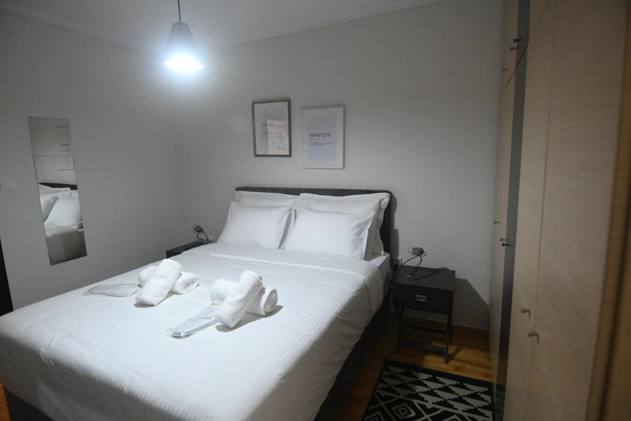 Double A Luxury Apartment Tesalonika Bagian luar foto