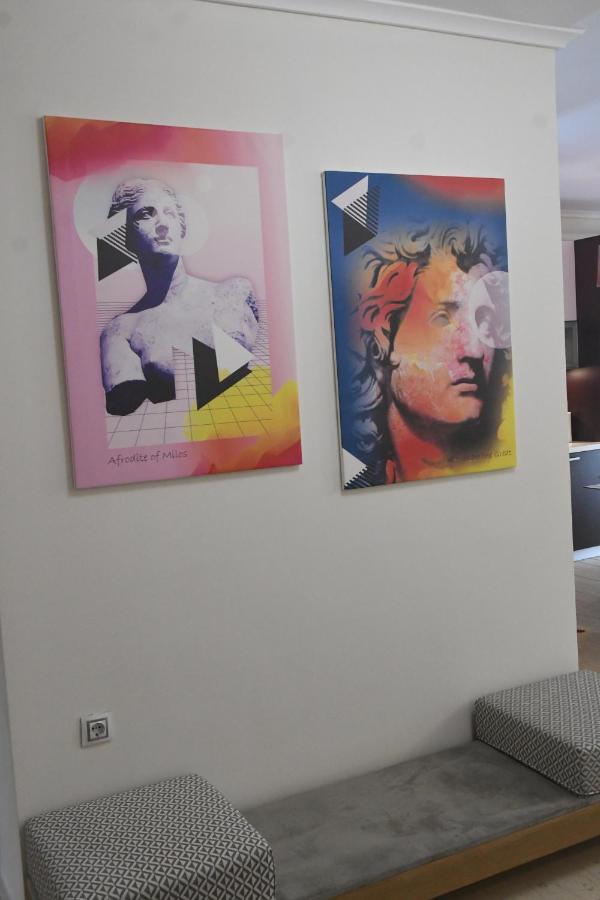 Double A Luxury Apartment Tesalonika Bagian luar foto